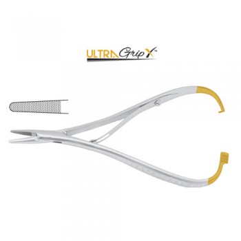 UltraGripX™ TC Mathieu Needle Holder Stainless Steel, 14 cm - 5 1/2"